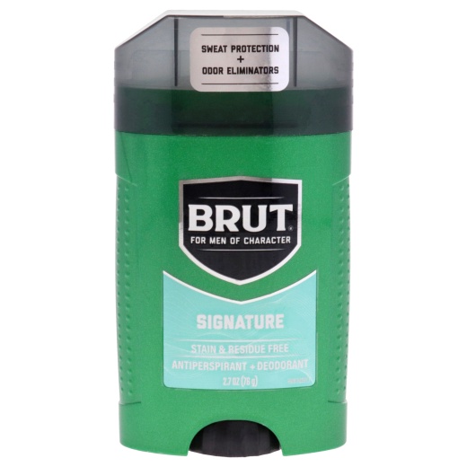 Signature Antiperspirant Plus Deodorant by Brut for Men - 2.7 Oz Deodorant Stick