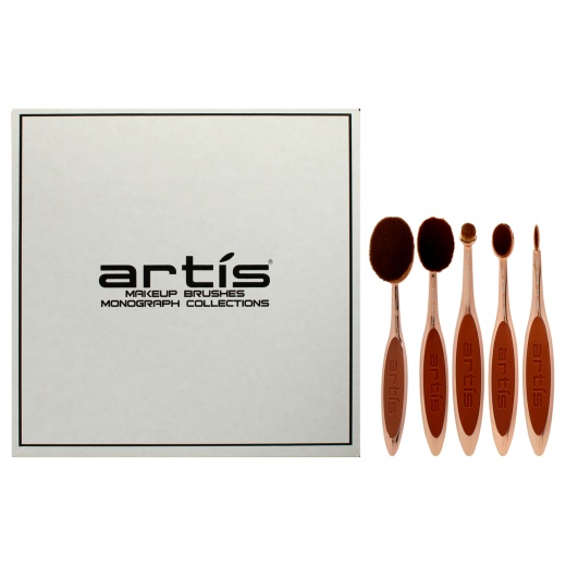 Elite 5 Brush Set - Rose Gold by Artis