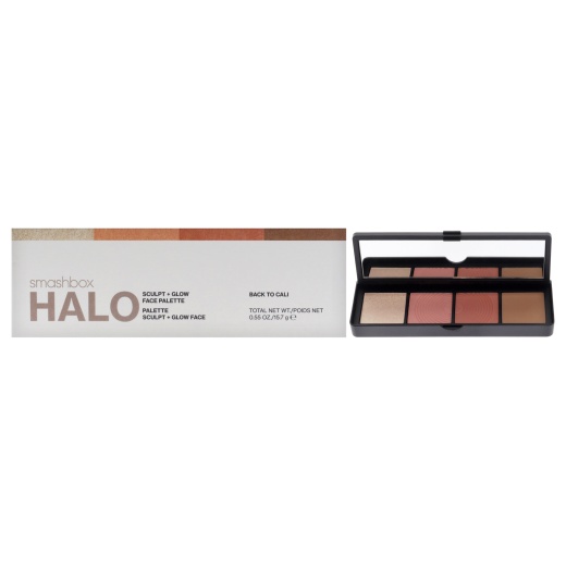 Halo Sculpt Plus Glow Face Palette - Black To Cali by Smashbox