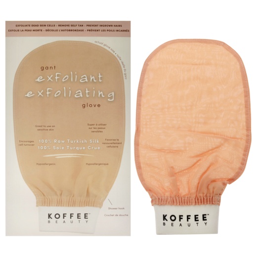 Turkish Silk Exfoliating Mitt by Koffee Beauty - Unisex