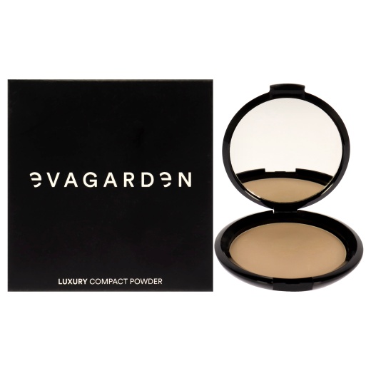 Luxury Compact Powder - 884 Soft Pink By Evagarden - 0.35 Oz Powder