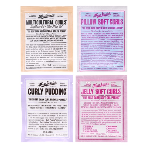 Pillow Soft Curls Curly Pudding Kit by Miss Jessies - 4 Pc Kit