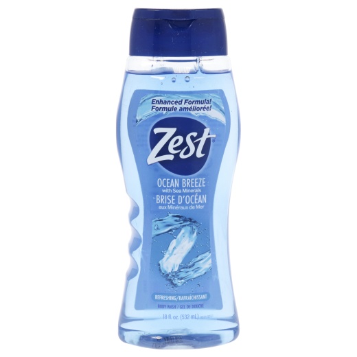 Refreshing Body Wash - Ocean Breeze by Zest for Women - 20 Oz