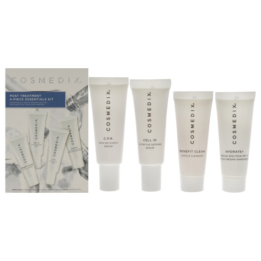Post Treatment Essentials Kit by Cosmedix - 4 Piece Age Management Skincare Set