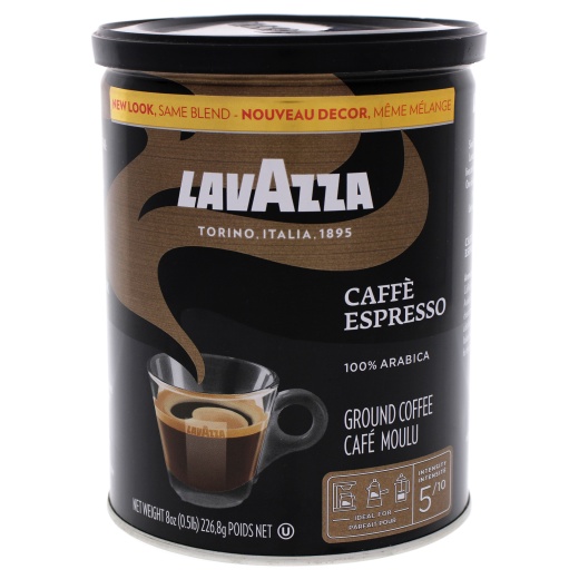 Lavazza Caffe Espresso Medium Roast Ground Coffee