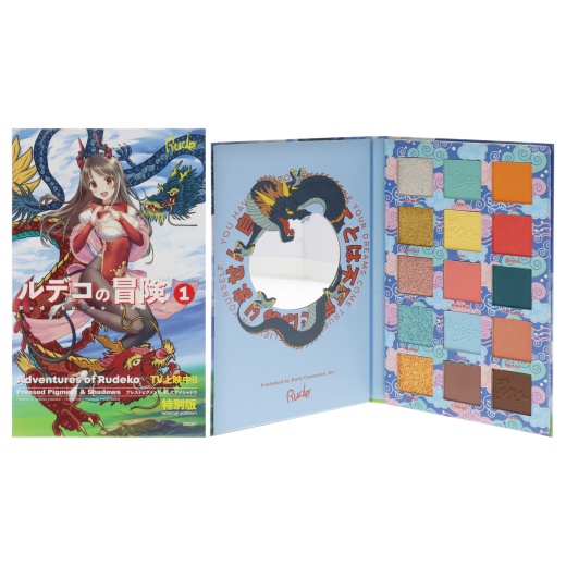 Manga Collection Pressed Pigments And Shadows Palette - Adventures Of Rudeko