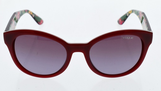 Vogue Vo2992s 2340-8H Adriana Lima Red-Violet Gradient Sunglasses for Women - 53-19-140 mm