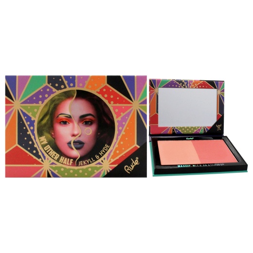 My Other Half Duo Shade Face Palette - Jekyll And Hyde by Rude Cosmetics