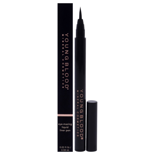 Eye-Mazing Liquid Liner Pen - Noir By Youngblood For Women - 0.02 Oz Eyeliner