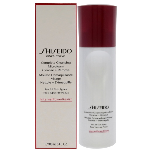 Shiseido Complete Cleansing Microfoam - 6 Oz Gentle Cleanser for Women
