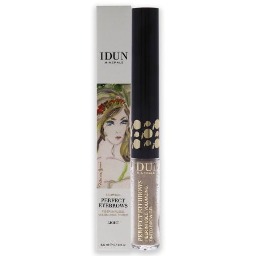 Idun Minerals Perfect Eyebrows Gel 301 Light - 0.19 Oz Eyebrow