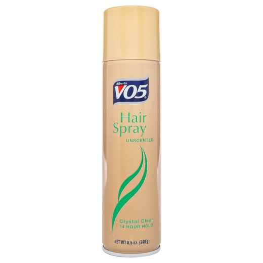 Crystal Clear Unscented Hair Spray by Alberto Vo5 - 8.5 Oz Unisex Haircare