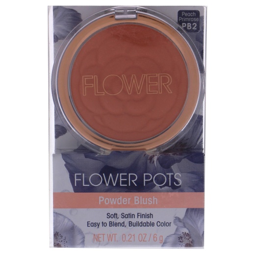 Flower Pots Powder Blush - Peach Primrose by Flower Beauty