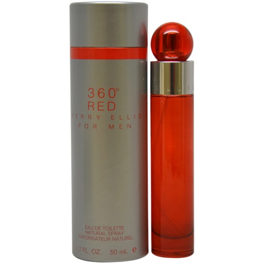 360 Red by Perry Ellis for Men - 1.7 Oz EDT Spray