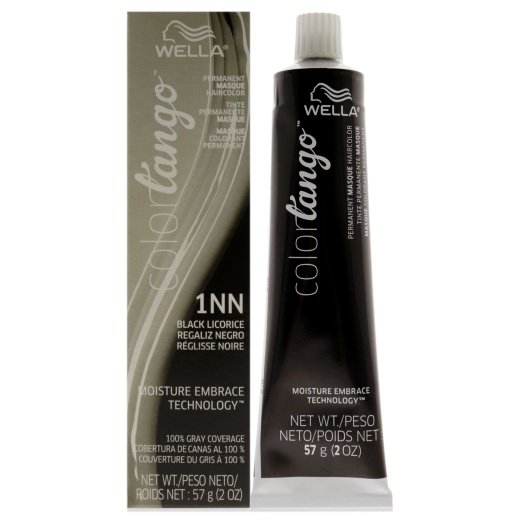 Color Tango Permanent Hair Color - 1Nn Black Intense Neutral by Wella - 2 Oz