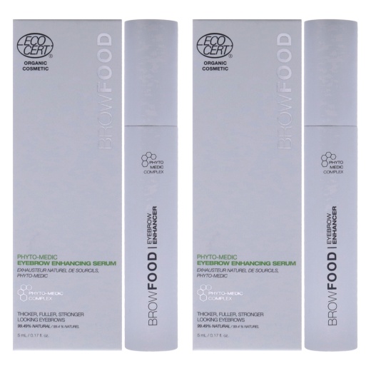Browfood Phyto-Medic Eyebrow Enhancer by Lashfood - Natural Eyebrow Solution