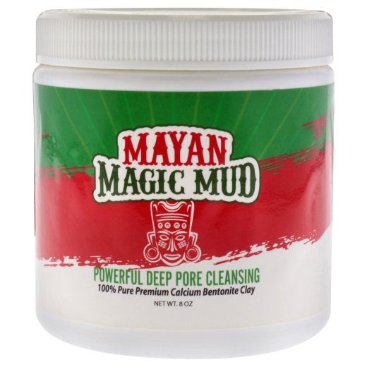 Mayan Magic Mud Powerful Deep Pore Cleansing Calcium Bentonite Clay - 8 Oz Unisex Cleanser