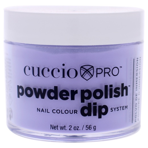 Pro Powder Polish Nail Colour Dip System - Grape Crush Deep Purple By Cuccio Colour For Women - 1.6 Oz Nail Powder