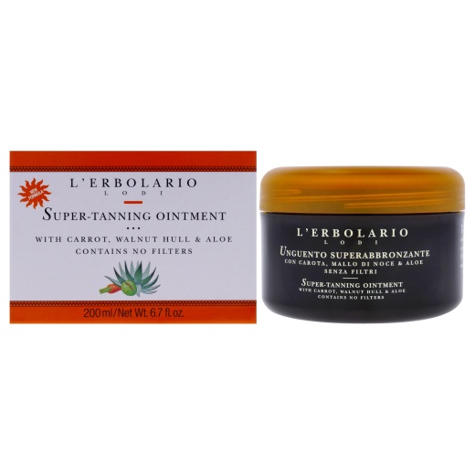 Super Tanning Ointment by Lerbolario for Unisex - 6.7 Oz Ointment