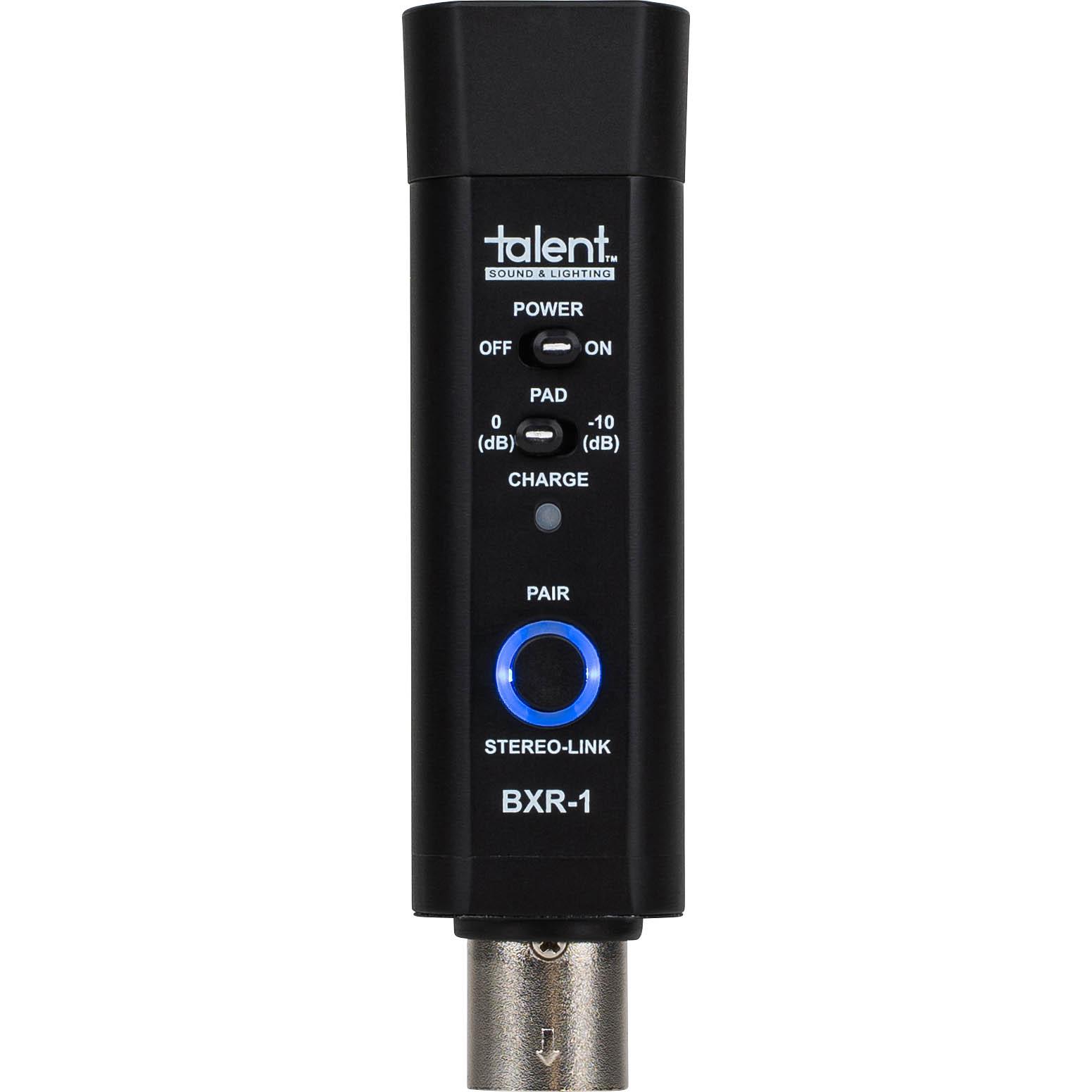 Talent MIX-R Mini Portable 3-Channel Mixer with USB Audio Interface