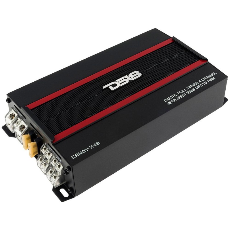 Ds18 Candy-X4b Candy 4-Channel Compact Full-Range Class D 1600W Amplifier