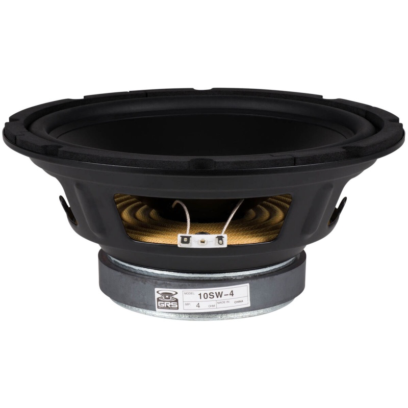 Grs 10Sw-4 10" Poly Cone Subwoofer 4 Ohm