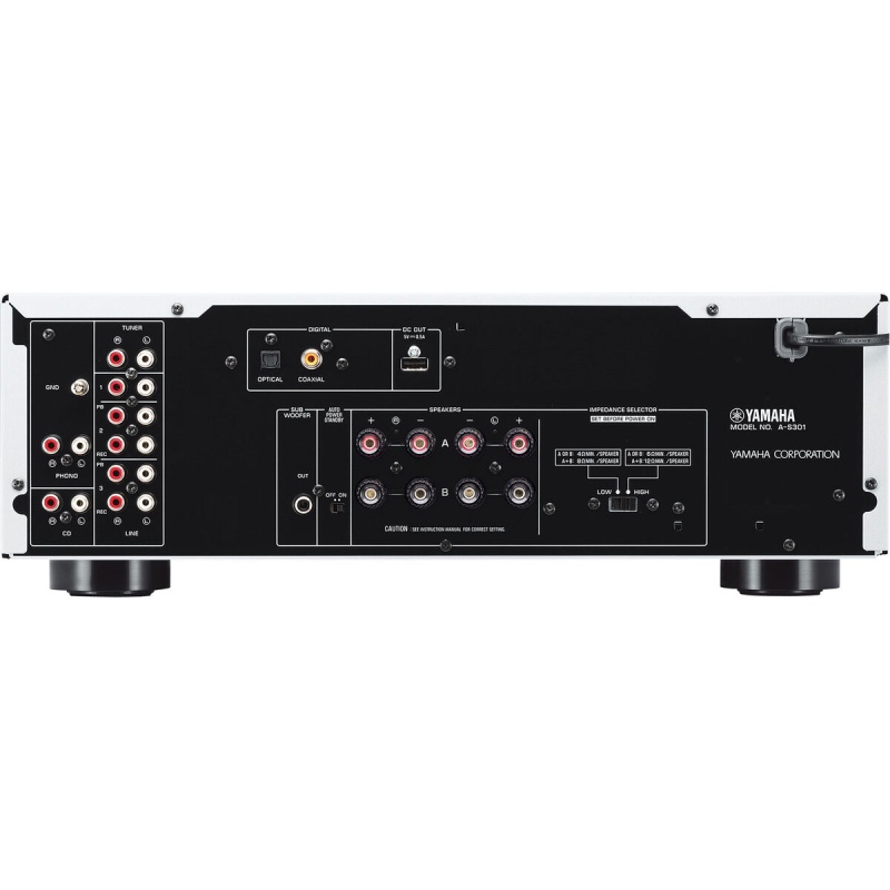 Yamaha A-S301 Integrated Amplifier 60 Watts Per Channel