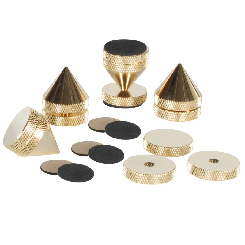 Dayton Audio ISO-4C Black Chrome Isolation Cone Set 4 Pcs. 