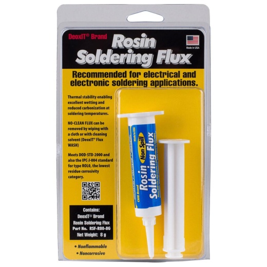 Caig Rsf-R80-8G Deoxit Rosin Soldering Flux Syringe 8g