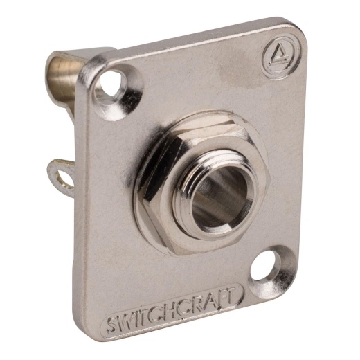 Switchcraft E11 1/4 Mono Eh Panel Mount Jack Nickel