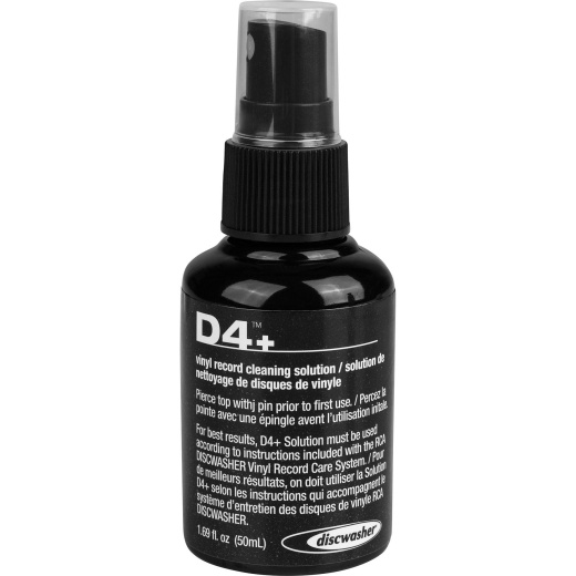RCA D4+ Discwasher Vinyl Record Cleaning Fluid Refill - 1.69 Fl. Oz. (50Ml)