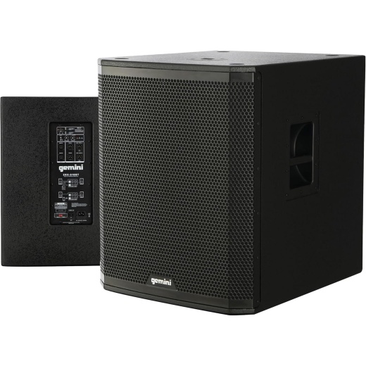 Gemini Zrx-S18bt 18" Powered Pa Subwoofer W/ Bluetooth