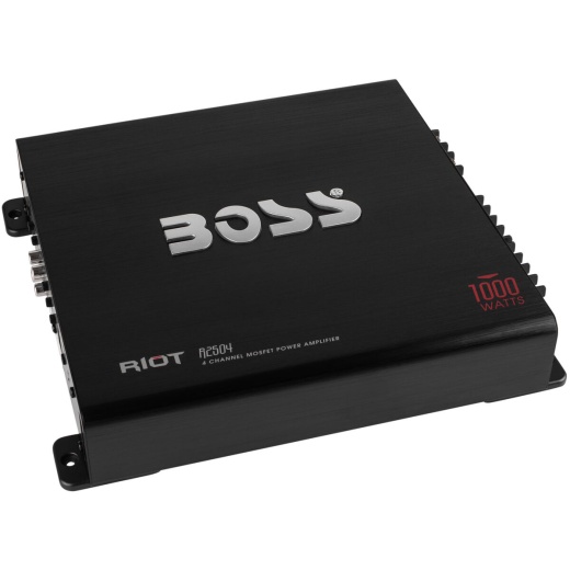 BOSS R2504 Riot 1000 Watt 4 Channel Mosfet Car Audio Amplifier