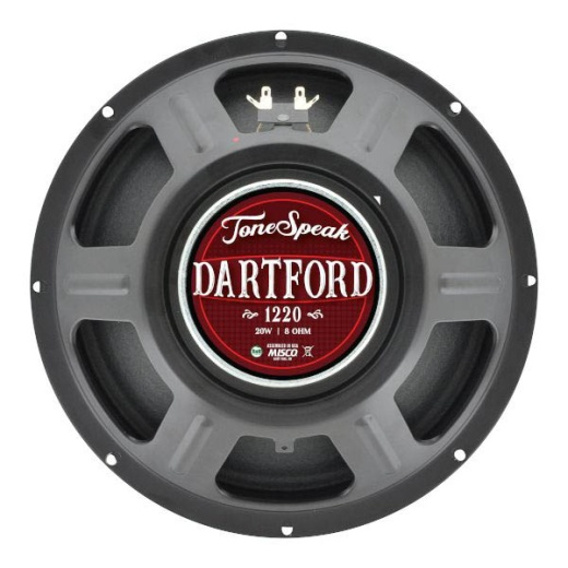 Tonespeak Dartford 1220 12 inch British Voiced Guitar Speaker 8 Ohm