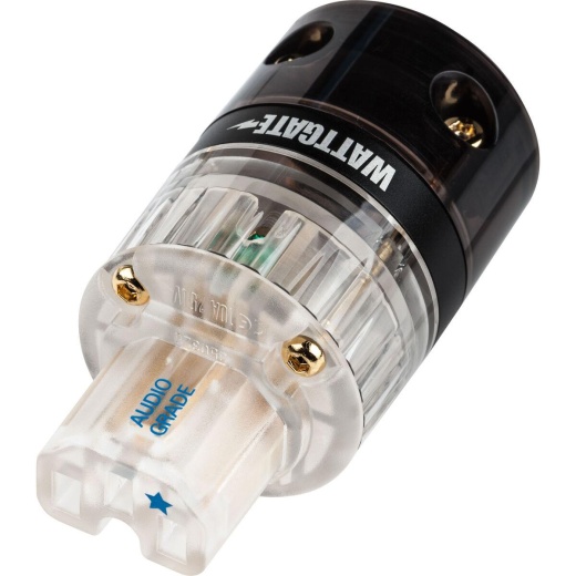 Wattgate 350 Au Evo Clear Gold Plated Audio Grade Iec Power Connector