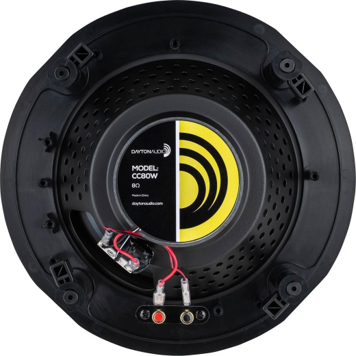 Dayton Audio CC80W 8" 2-Way In-Ceiling Speaker Pair