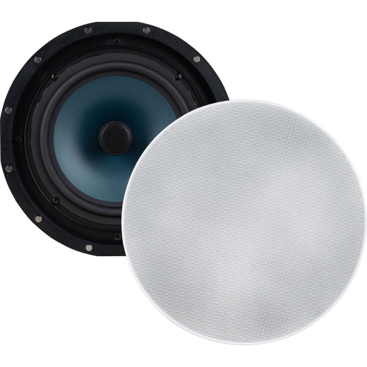 Dayton Audio CC80W 8" 2-Way In-Ceiling Speaker Pair
