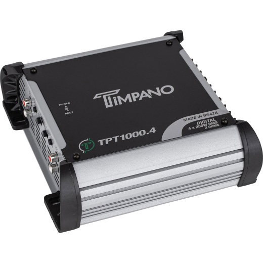 Timpano Audio Tpt-1000.4 2 Ohm 1,000 Watt 4 Channel Car Audio Amplifier