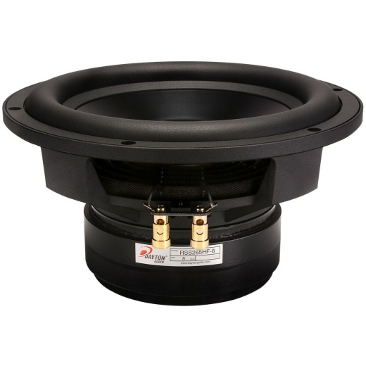 Dayton Audio RSS265HF-8 10" Reference Series HF Subwoofer 8 Ohm