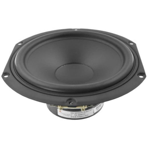 Peerless By Tymphany SDS-160F25CP01-08 6-1/2 Paper Cone Woofer 8 Ohm