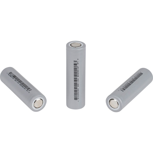 Lishen 18650 3350Mah Li-Ion Flat Top Battery 3-Pack