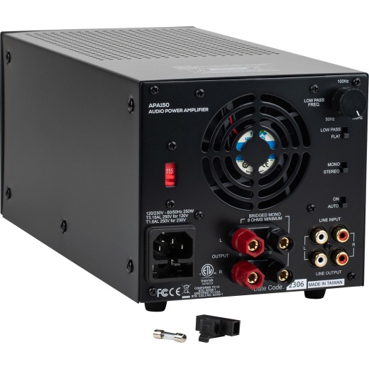 Dayton Audio APA150 150W Stereo / Bridgeable Amplifier