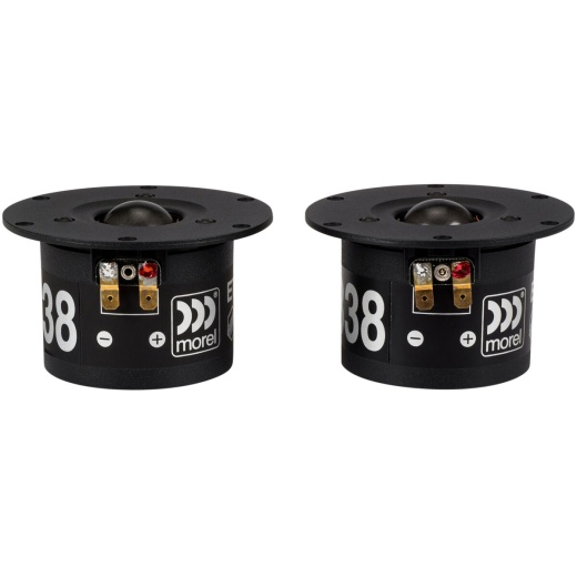 Morel ET 338-104 1-1/8" Soft Dome Tweeter Matched Pair