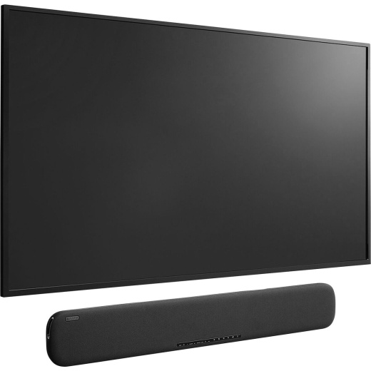 Yamaha Yas-109 35" Sound Bar with Bluetooth and Dual Built-In Subwoofers and Alexa Built-In