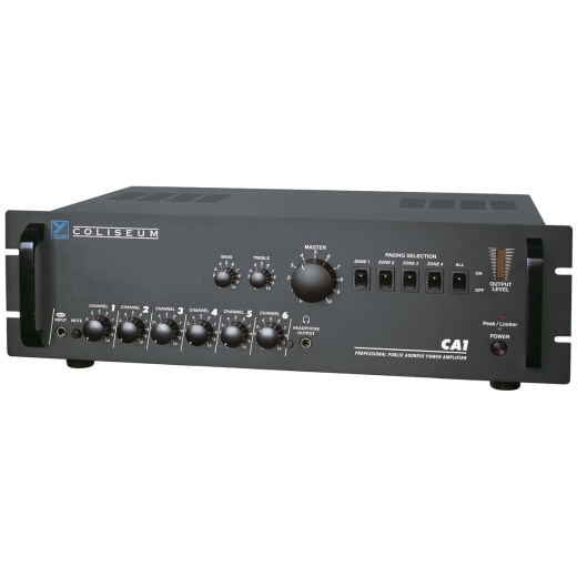 Yorkville Ca1 Coliseum Series 120W Installation Mixer / Power Amplifier 70V / 4 Ohm
