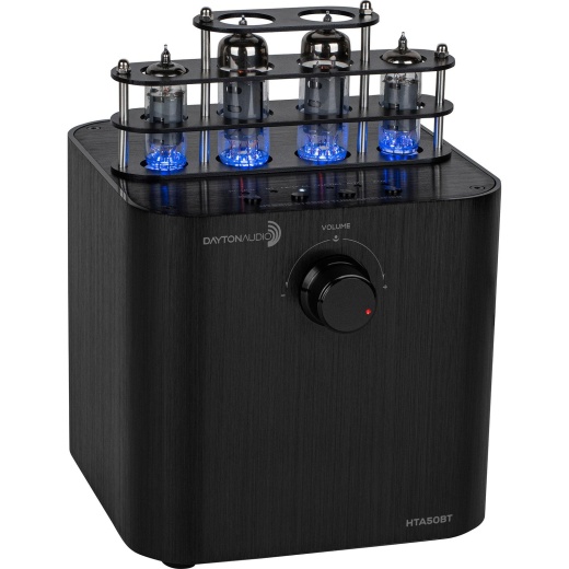 Dayton Audio HTA50BT Hybrid Stereo Tube Amplifier