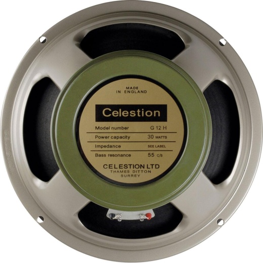 Celestion Heritage G12h 55 Hz 12" 15 Ohm Guitar Speaker 30w