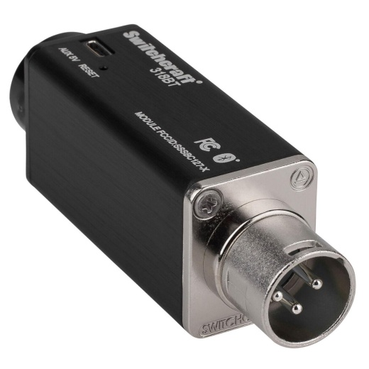 Switchcraft 318BT Audiostix Phantom Powered XLR Bluetooth Audio Receiver