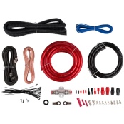 Stinger Sk4641 Series 4000 4 Awg Amp Wiring Kit Red/Black With Interconnects