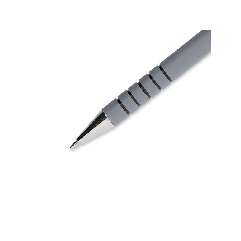 Paper Mate Flexgrip Ultra Ballpoint Pen, Fine Point, Black Ink, 12/Pack (9680131)